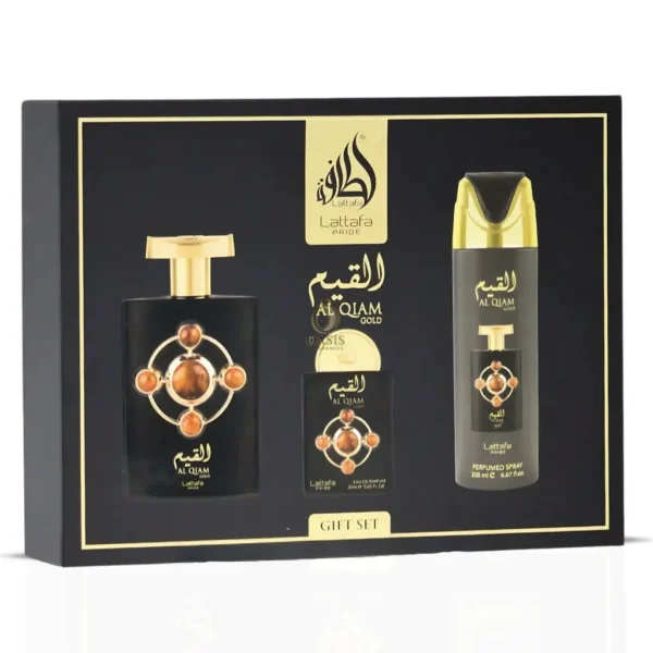 Al Qiam Gold 3 Pcs Gift Set