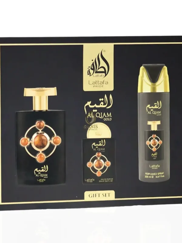Al Qiam Gold 3 Pcs Gift Set