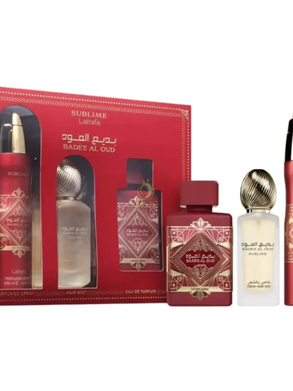 Badee Al Oud Sublime Gift Set 3pcs Collection